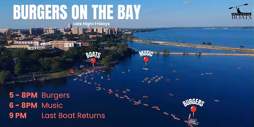 Burgers on the Bay - Season Kick Off!
