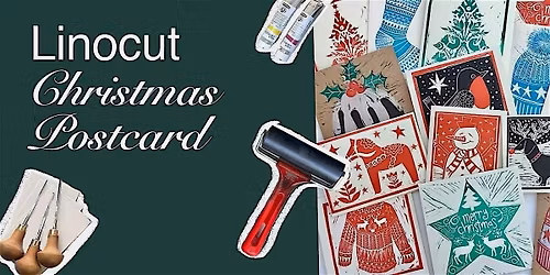 LINOCUT PRINT - HOLIDAY CARDS Workshop