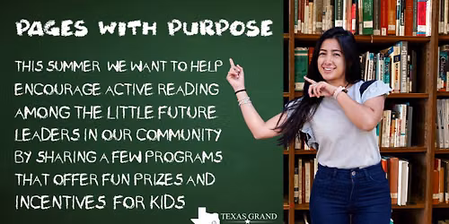 Pages with Purpose: Summer Reading Fun for Our Little Future Leaders