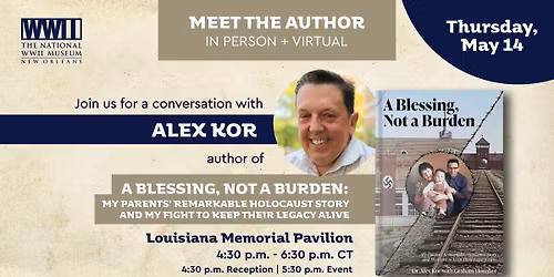 Meet the Author: Dr. Alex Kor, "A Blessing, Not a Burden"