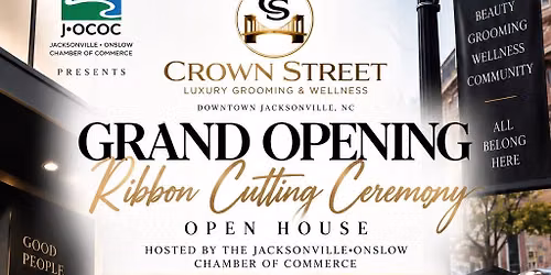 Crown Street Grand Opening & Ribbon Cutting Ceremony