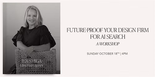 Workshop: Future-Proof Your Design Firm for AI Search
