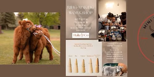 Ring Making Workshop W\/ Halie & Co.