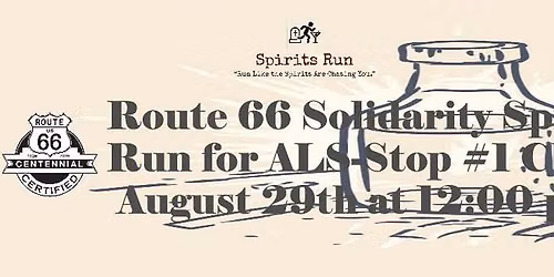 Spirits "Solidarity" Run for ALS - Stop #1 Chicago