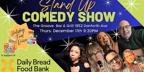 Stand Up Comedy Showcase + Holiday Food Drive!