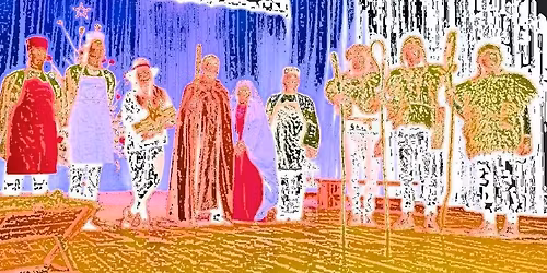 Kristi f\u00f8dsel- og hyrdespillet