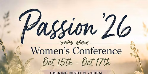 Passion '26 Women's Conference