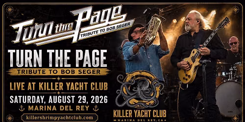 Turn The Page at Killer Yacht Club !