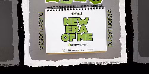 Vision board 2026 in partnership with Shopify + Your Dreamwall