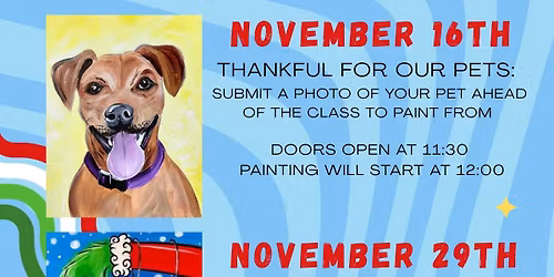 Paint & Sip Grinchmas Nov. 29th
