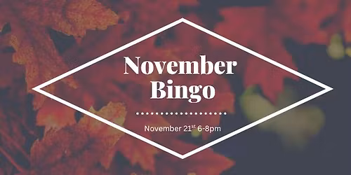 Bingo Night - Food Drive