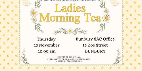 Ladies Morning Tea - BUNBURY