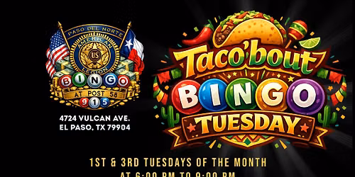 Taco'bout Bingo Tuesdays