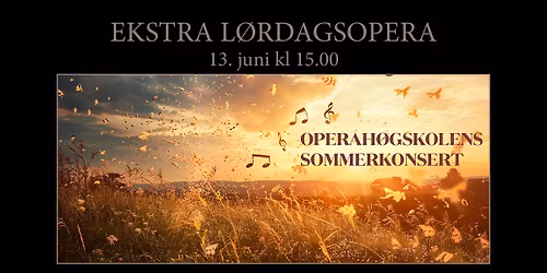 Ekstra L\u00f8rdagsopera