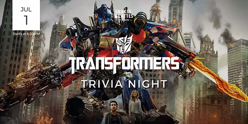 Transformers Trivia - Snakes & Lattes Tucson