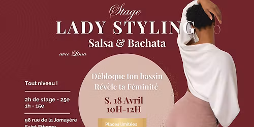 Stage LADY STYLING - sp\u00e9cial bassin