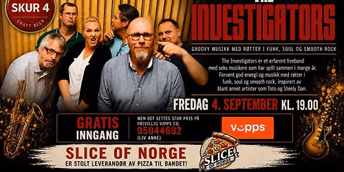 Konsert med The Investigators \/\/ Skur 4