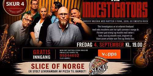 Konsert med The Investigators \/\/ Skur 4