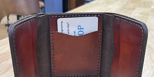 Bifold or trifold wallet Workshop