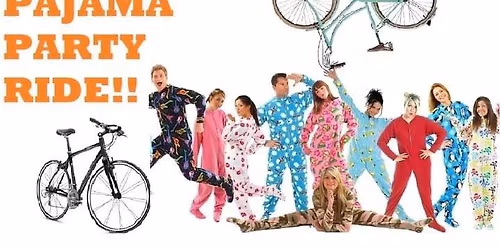 Lagoon Slow Roll Christmas Pajama Ride!!!