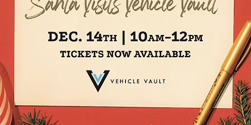Santa Visits Vehicle Vault