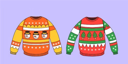 Yo, Mrs. Clause Knit's The Best Ugly Sweaters!