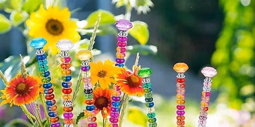 4-H Horticulture Club Beaded Garden Stakes