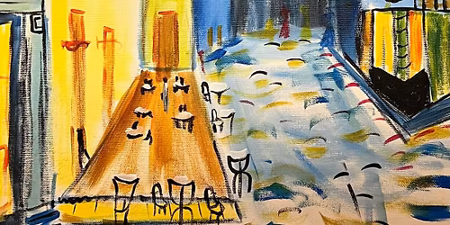 Paint Like Van Gogh: Cafe Terrace at Night