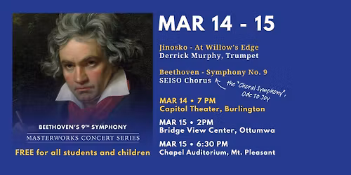 BEETHOVEN\u2019S 9TH SYMPHONY (Burlington)