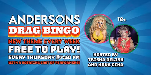 Thursday Night Drag Bingo!