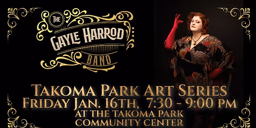 The Gayle Harrod Band at Takoma Park Arts Series