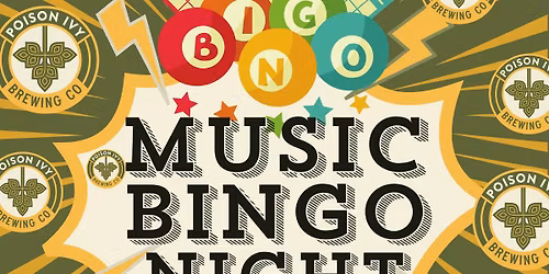 Music Bingo EVERY Tuesday!