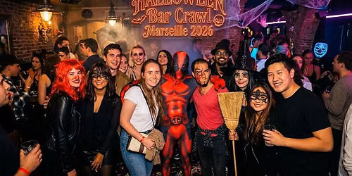 Halloween Bar Crawl Party Marseille