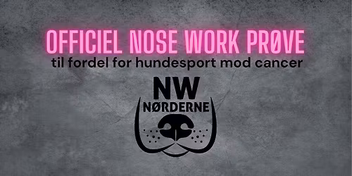 Officiel nose work pr\u00f8ve til fordel for HMC 2026