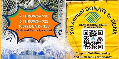3rd Annual Dunk Tank