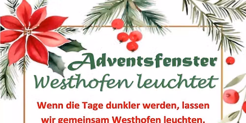Adventsfenster Westhofen 2026