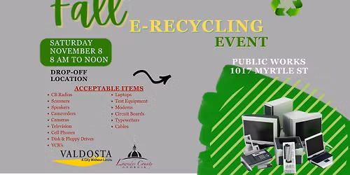 Fall E-Recycling Event