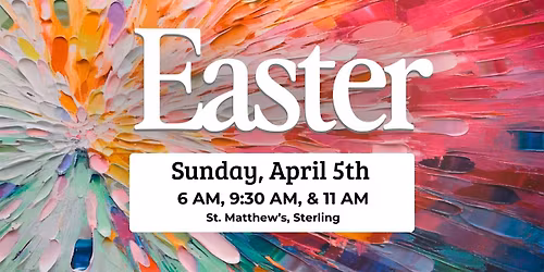 Easter Sunday Services & Egg Hunt in Sterling