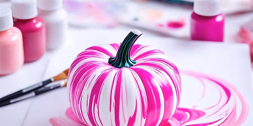 Pumpkin & Pink Paint Party