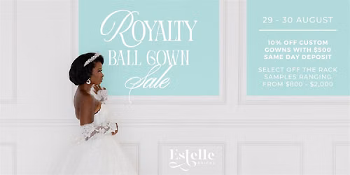 Royalty Ball Gown Sale