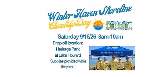 Winter Haven Shoreline Clean Up Day