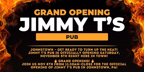 Grand Opening of Jimmy T\u2019s Firehouse Pub !