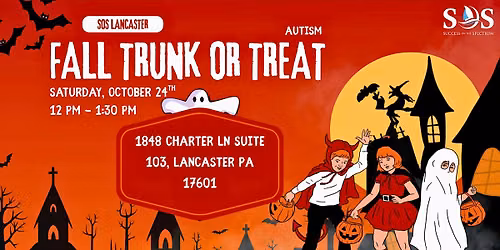 Free Autism Fall Festival: Trunk or Treat