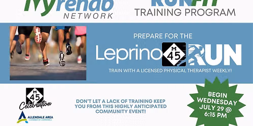 RUNFIT with Ivy Rehab - Leprino M45 Run Training Program