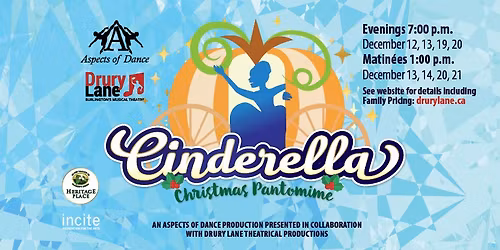 Cinderella, Christmas Pantomime