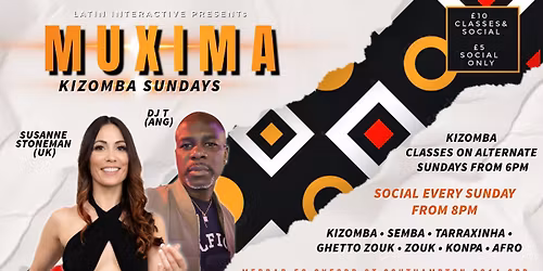 Muxima Kizomba Sundays at Medbar Southampton