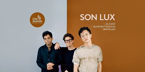 SON LUX @ City Sounds Festival