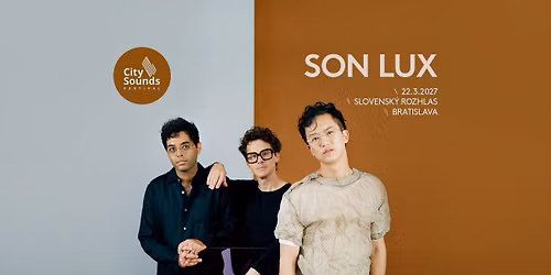 SON LUX @ City Sounds Festival