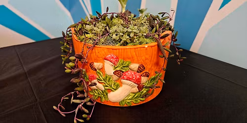 Mushroom Planter (Paint and SIP!!!)