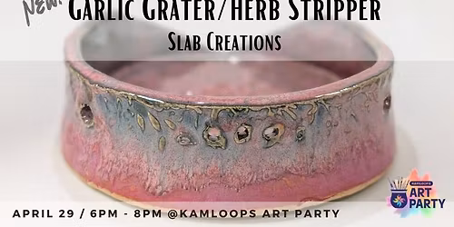 NEW! Garlic Grater & Herb Stripper - Slab Creation 